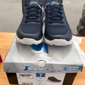S Sport by Skechers Reiff 3.0 Men's Blue Memory Foam